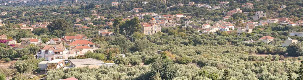 Panoramic view over the Gavalochori valley from Bleverde