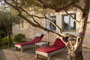 Bleverde Luxury Villas Crete - Villa Elia Gavalochori -sun deck with panoramic view