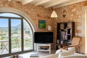 Bleverde Luxury Villas Crete - Villa Elia Gavalochori - living room
